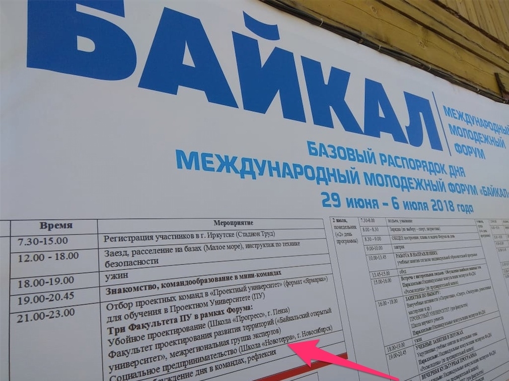 Технология проектно-предпринимательского тренажёра ШСП Ноеотерра прошла испытания на Форуме Байкал